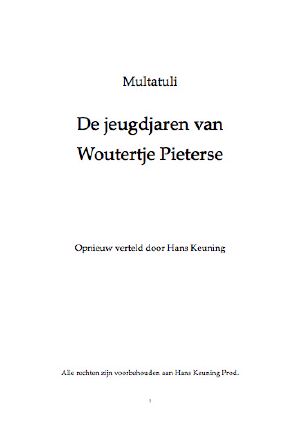 De Jeugdjaren van Woutertje Pieterse