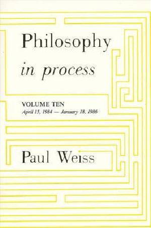 Philosophy in Process · Vol. 10