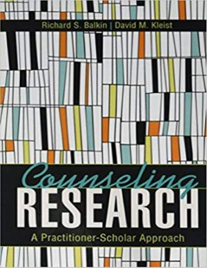 Counseling Research · A Scholar-Practitioner Approach