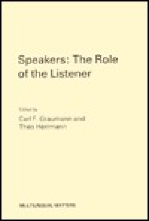 Speakers · the Role of the Listener