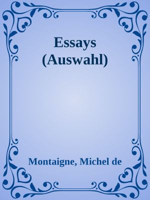 Essays (Auswahl)