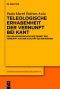 Teleologische Erhabenheit der Vernunft bei Kant
