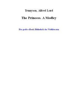 The Princess. A Medley