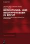 Bedeutungs- und Begriffswissen im Recht · Frame-Analysen von Rechtsbegriffen im Deutschen