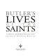 Butler's Lives of the Saints