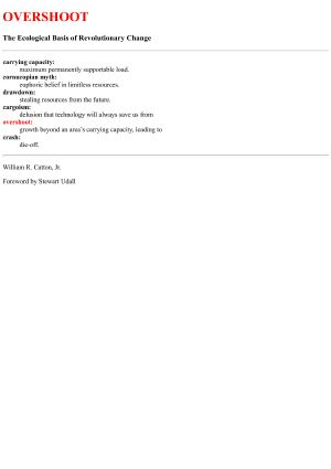 Overshoot, the Ecological Basis of Revolutionary Change