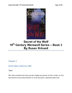 Secret of the Wolf