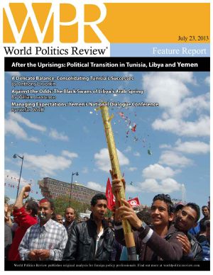 After the Uprisings · Political Transition in Tunisia, Libya and Yemen (World Politics Review Features)