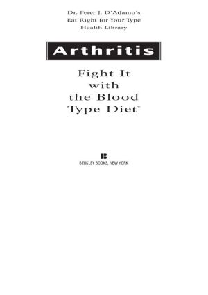 Arthritis · Fight It With the Blood Type Diet