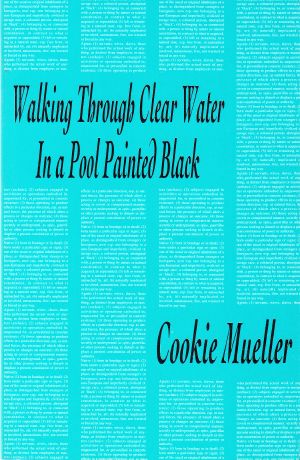 Walking Through Clear Water in a Pool Painted Black