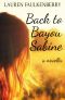 Back to Bayou Sabine