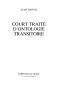 Court Traité D'Ontologie Transitoire