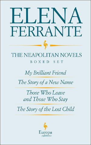 The Neapolitan Novels by Elena Ferrante Boxed Set 1-4