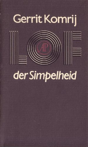 Lof der Simpelheid
