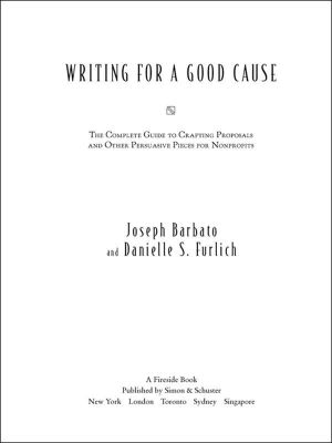 Writing for a Good Cause