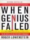 When Genius Failed