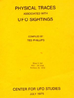 Physical Traces Associated With UFO Sightings