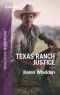 Texas Ranch Justice (HQR Romantic Suspense)