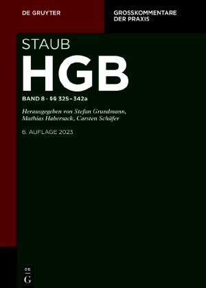 Handelsgesetzbuch: BAND §§ 325-342a