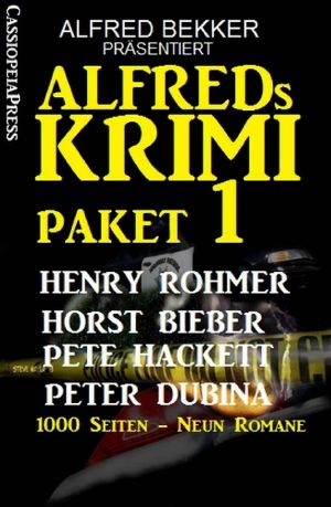 Alfreds Krimi Paket 1 · 1000 Seiten - 9 Romane