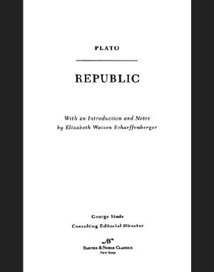 Republic (Barnes & Noble Classics Series)