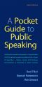 A Pocket Guide to Public Speaking