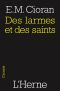 Des larmes et des saints