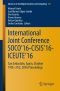 International Joint Conference SOCO’16-CISIS’16-ICEUTE’16