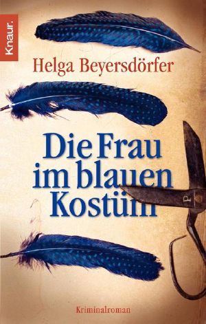 Die Frau im blauen Kostuem