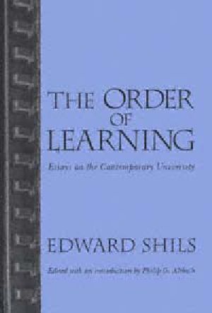 The order of learning essays on the contemporary university