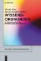 Wissens-Ordnungen · Zu einer historischen Epistemologie der Literatur