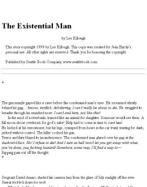 The Existential Man