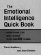 The Emotional Intelligence Quick Book