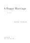 A Happy Marriage