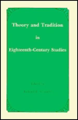 Theory and Tradition in Eighteenth-Century Studies