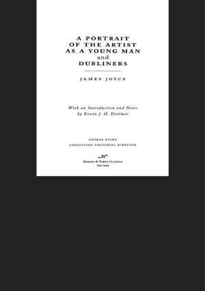 Portrait of the Artist as a Young Man and Dubliners (Barnes & Noble Classics Series)