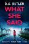 What She Said (Detective Karen Hart)