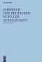 Jahrbuch der Deutschen Schillergesellschaft · Band 62 2018