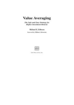 Value Averaging