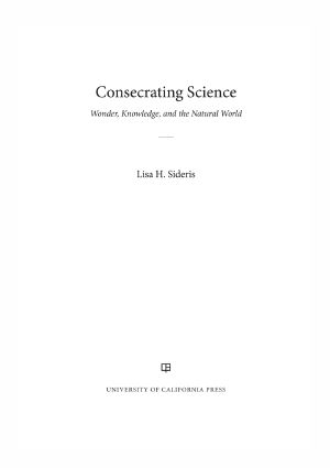 Consecrating Science