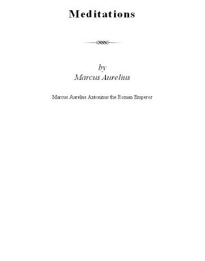 Meditations of Marcus Aurelius and Epictetus' Enchiridion