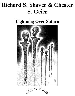 Lightning Over Saturn