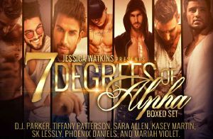 7 Degrees of Alpha · a collection of seven new BWWM, Alpha Male Romances