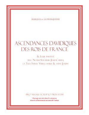 Ascendances davidiques des Rois de France