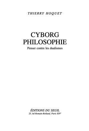 Cyborg philosophie