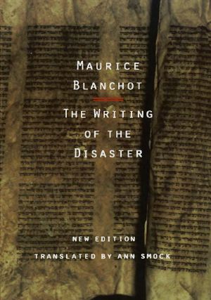 The Writing of the Disaster