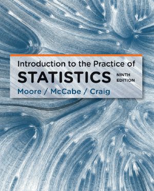 Introduction to the Practice of Statistics, Ninth Edition