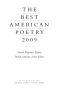 The Best American Poetry 2009