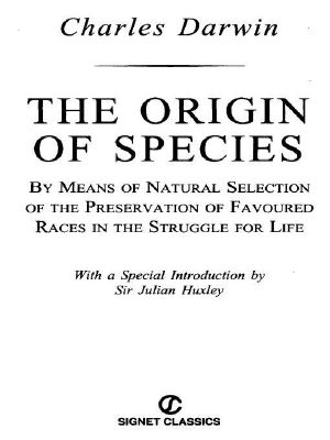 The Origin of Species · 150th Anniversary Edition