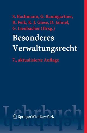 Besonderes Verwaltungsrecht · 7.Auflage